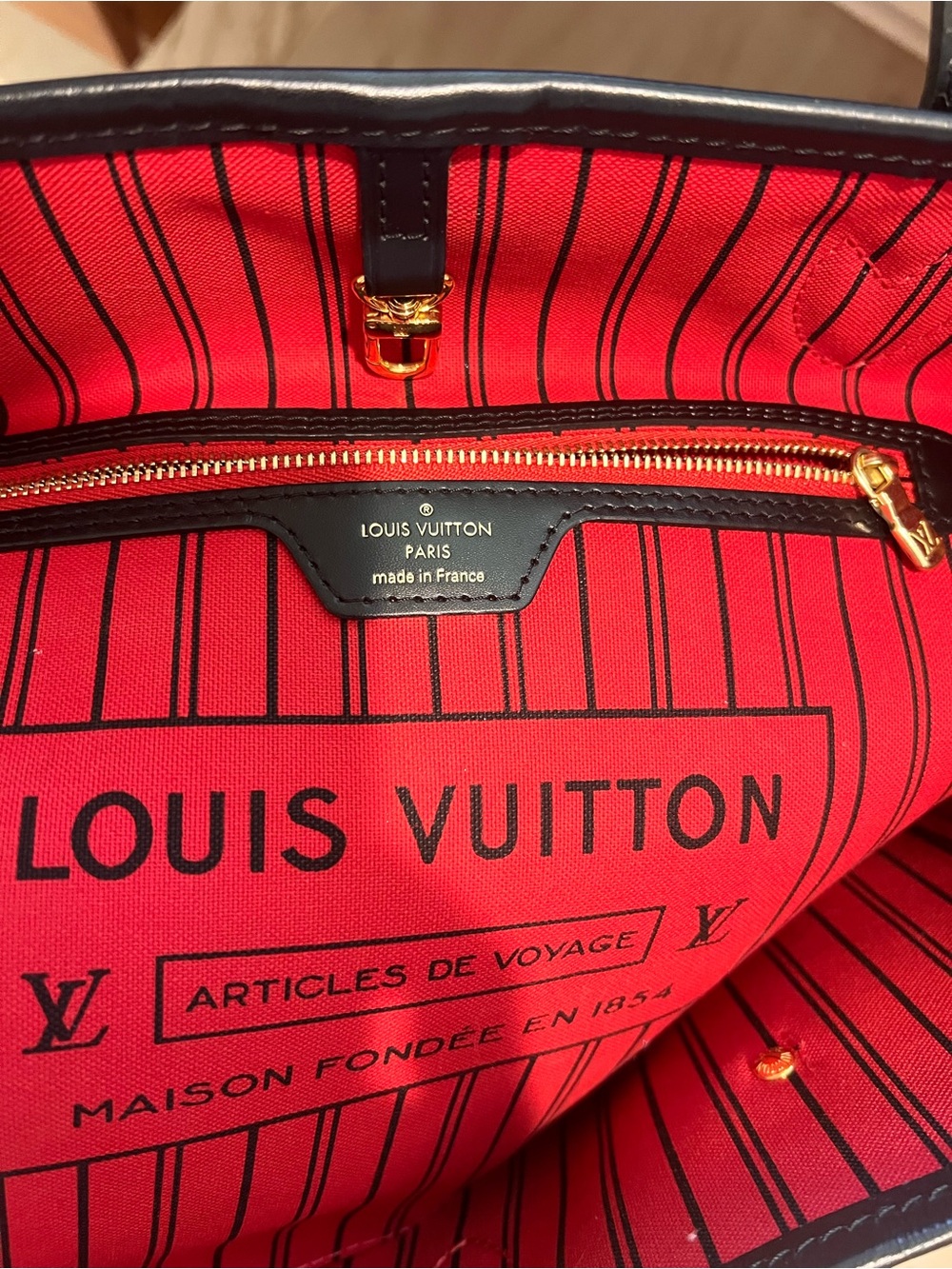 Louis Vuitton Brown Monogram World Tour Neverfull MM tote - Picture 8 of 16